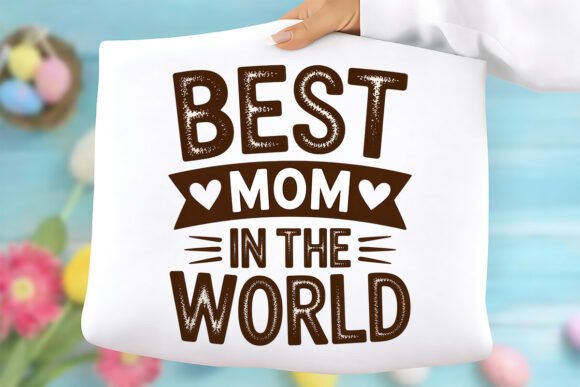 Best Mom PNG: Graphics for T-Shirt Designs