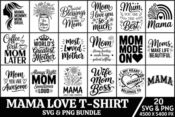 Mama Love SVG PNG Bundle: A Designer's Review of Top Bundles