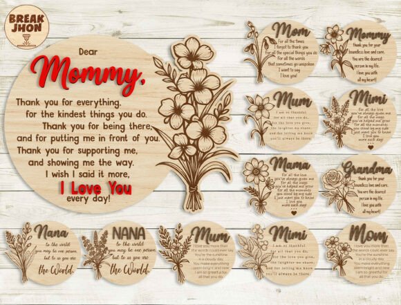 Mother S Day Laser Cutting: Mom Plaque SVG Review
