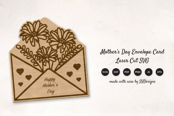 Mother's Day Laser Cutting SVG for Editorial Use