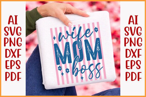 Preppy Mom PNG: Graphics for T-Shirt Designs